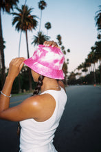 Load image into Gallery viewer, PINK DYE BUCKET HAT